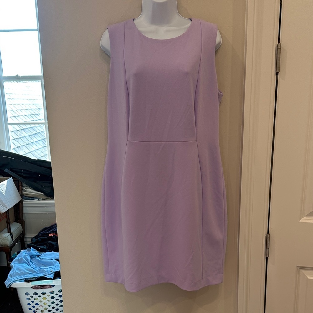Calvin Klein Sleeveless Lavender Dress- size 14